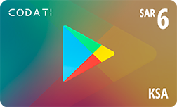 Google Play (KSA) - SAR 6