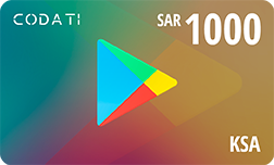 Google Play (KSA) - SAR 1000