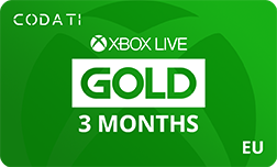 Xbox live gold on sale deals 3 month